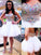 A-Line/Princess Sleeveless Sweetheart Beading Tulle Short/Mini Homecoming Dresses Dresses Amari