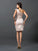 Sheath/Column One-Shoulder Janae Sleeveless Short Satin Cocktail Homecoming Dresses Dresses