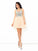 A-Line/Princess Straps Rhinestone Sleeveless Short Chiffon Cocktail Homecoming Dresses Katelynn Dresses